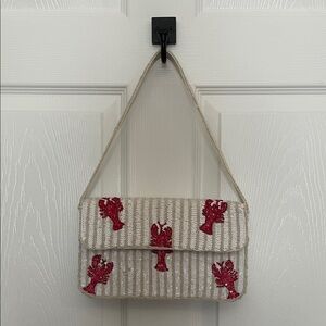 Viral TikTok Lobster beaded bag Made in India NWT
